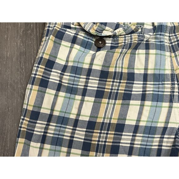 Abercrombie & Fitch Shorts Plaid Check Heavy Button Fly Y2K 32 (tag 30) - Picture 9 of 9